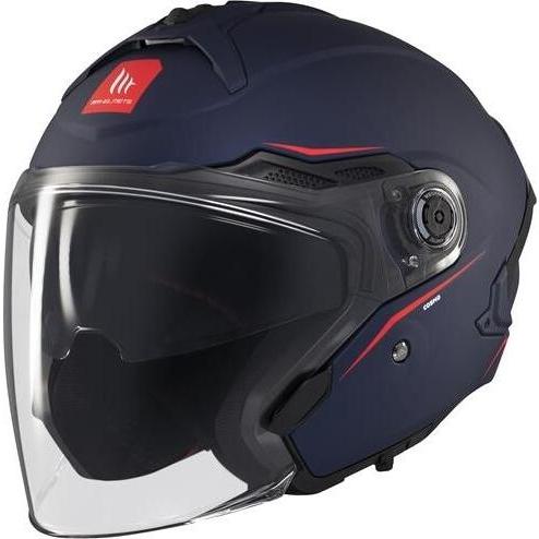 MT Helmets, Motorradhelm, modularer motorradhelm cosmo sv solid a7 (57 - 58 cm, M)