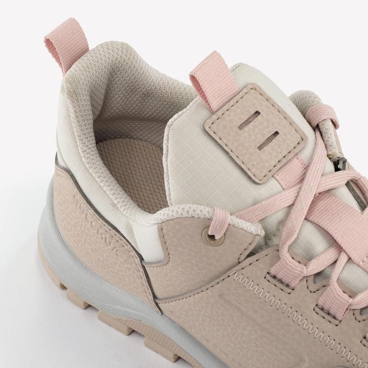 Produktbild Quechua Wanderschuhe Kinder Grösse 35-38 niedrig mit Schnürung - NH500 Low beige/rosa (38)