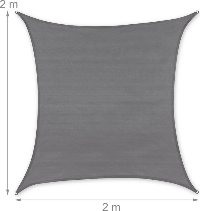 Produktbild Relaxdays Sonnensegel (200 x 200 cm)
