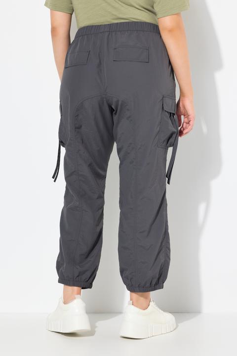 Produktbild Ulla Popken Cargohose, Utility-Style, Elastikbund, Gummisaum (50)