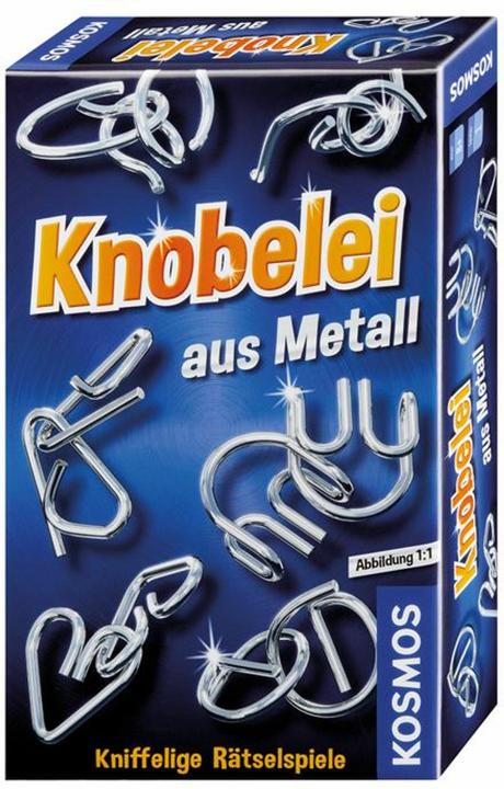 Kosmos Knobelei aus Metall (Deutsch)