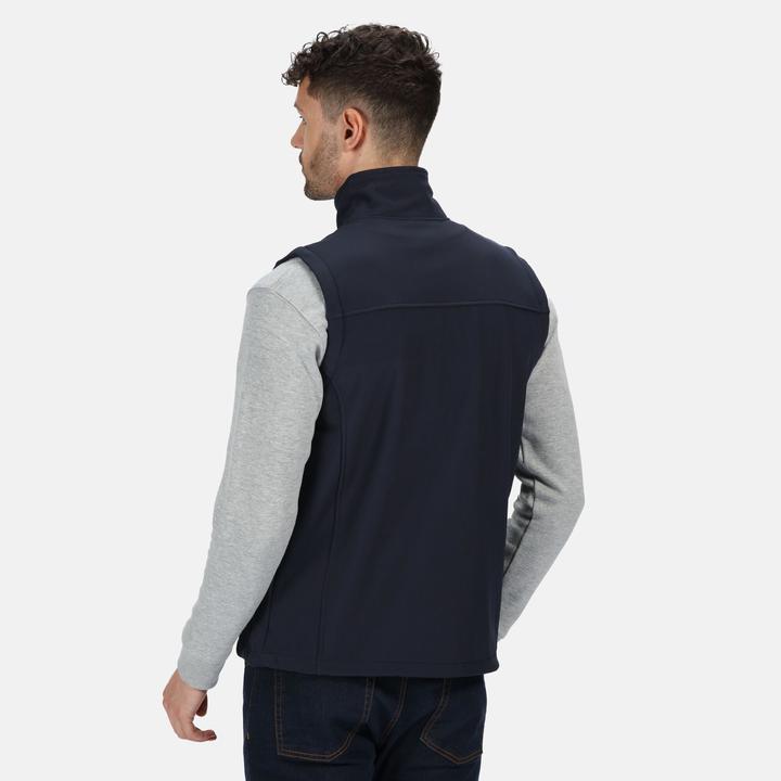 Actual product image Regatta Mens Flux softshell gilet water-repellent windproof (S)