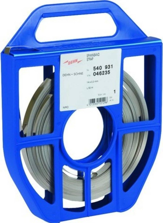 Dehn 540931 Tension band 14x0,3mm L 50m NI