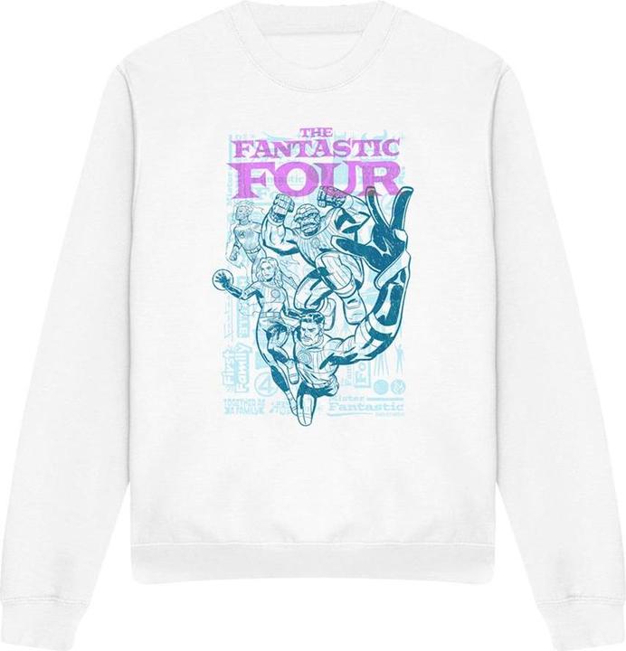 Produktbild Fantastic Four Lineart Heroic First Family Sweatshirt (M)