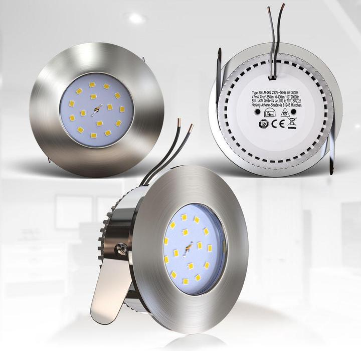 Produktbild B.K.Licht Einbauleuchten (400 lm)