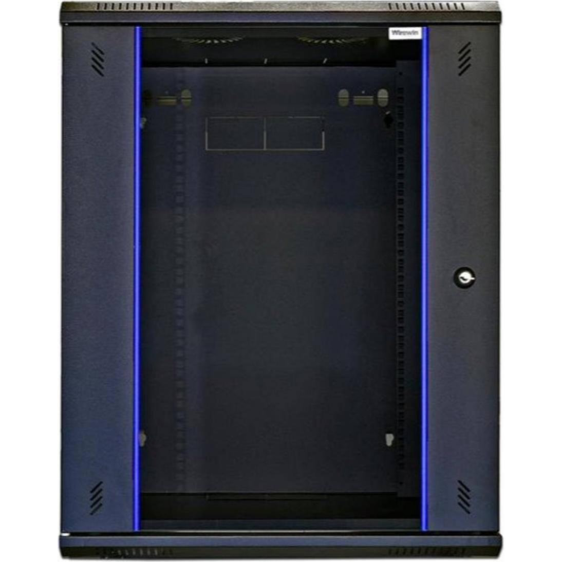 Thumbnail - Wirewin Wandschrank 600X600X15U Pro 2nd Gen 19 / 15HE / Schwarz (15 HE, 19 Zoll Rack), Serverschrank, Schwarz