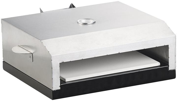 Produktbild Rosenstein & Söhne Pizzaofen-Grillaufsatz mit Steinplatte & Temperaturanzeige