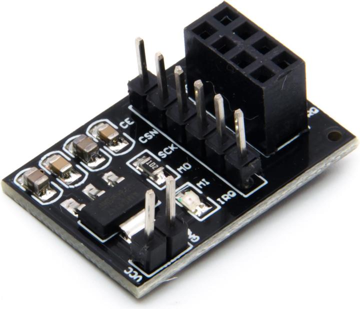 Actual product image Purecrea NRF24L01+ PCB adapter