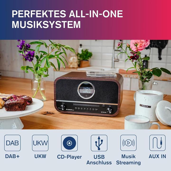 Image du produit Albrecht DR 790 (DAB+ DAB, FM, Bluetooth)