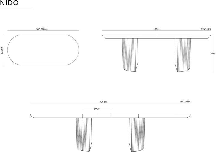 Produktbild Micadoni Nido (100 x 227 x 230 cm)