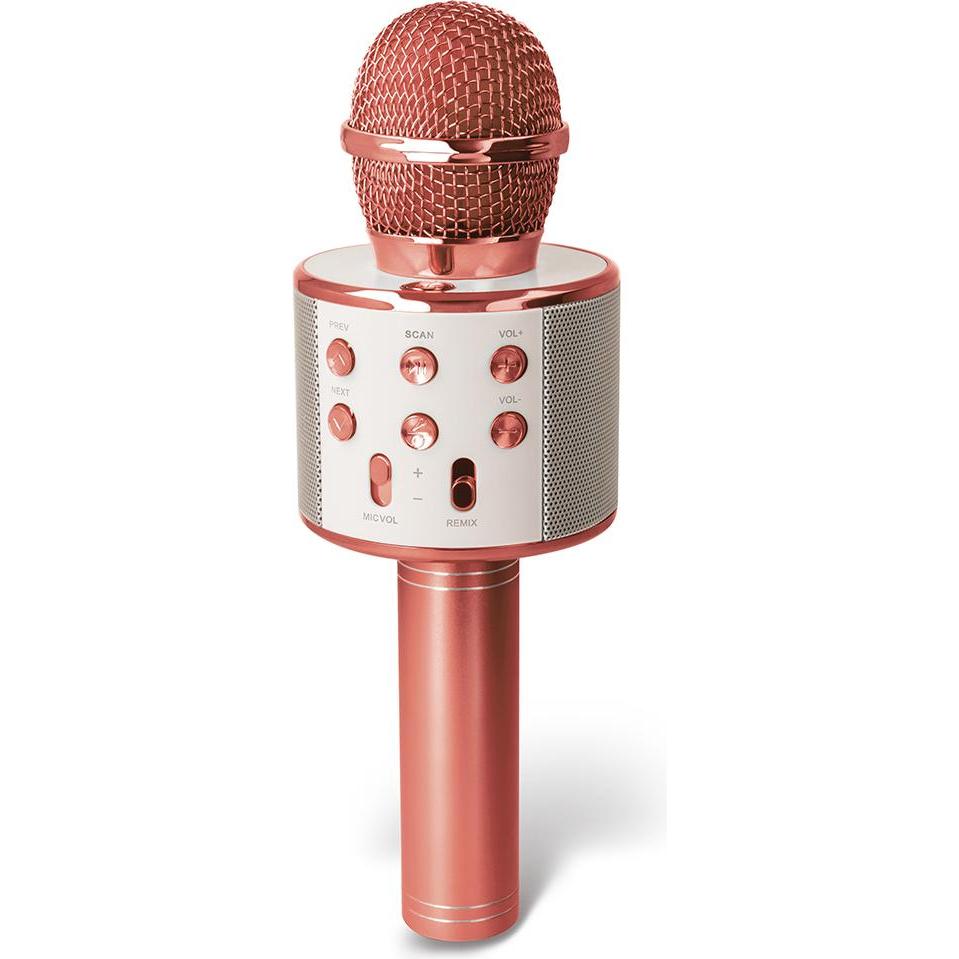 Forever Bluetooth-Mikrofon mit Lautsprecher BMS-300 Lite Roségold, Mikrofon