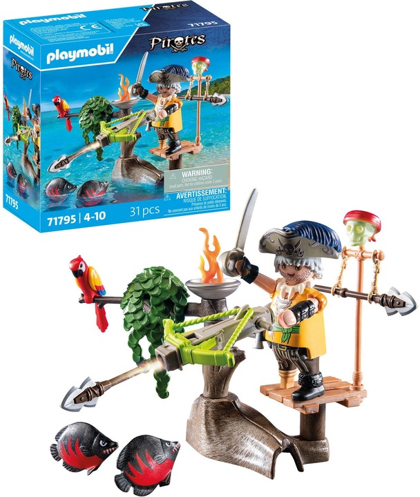 Actual product image Playmobil Piratesque with ballista (71795, Playmobil Pirates)