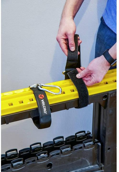 Immagine prodotto Velcro brand VELCRO® Klett-Gurt mit Gurt extrastark (L x B) 813 mm x 25 mm Schwarz 1 St. (25 mm)