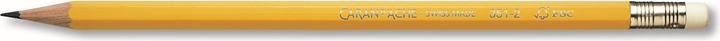 Actual product image Caran d'Ache Edelweiss graphite pencil in blister pack (2.10 mm, HB, 4x)