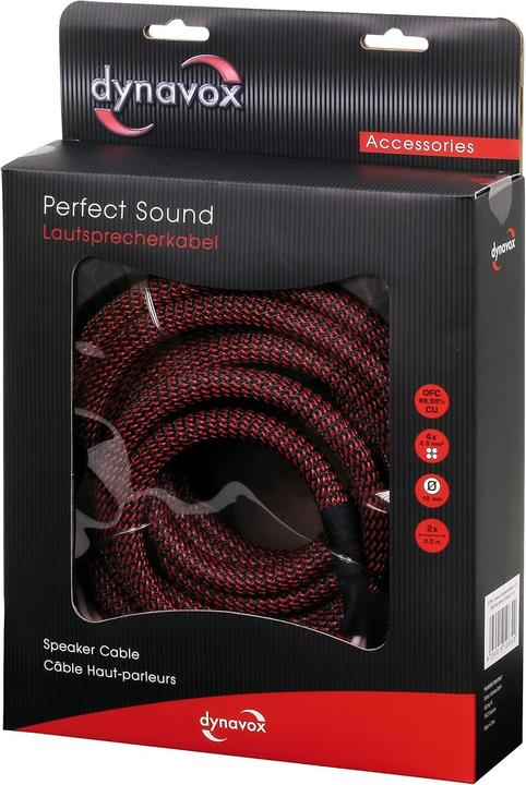 Produktbild Dynavox Perfect Sound Lautsprecherkabel 2 x 5.0 m (5 m)