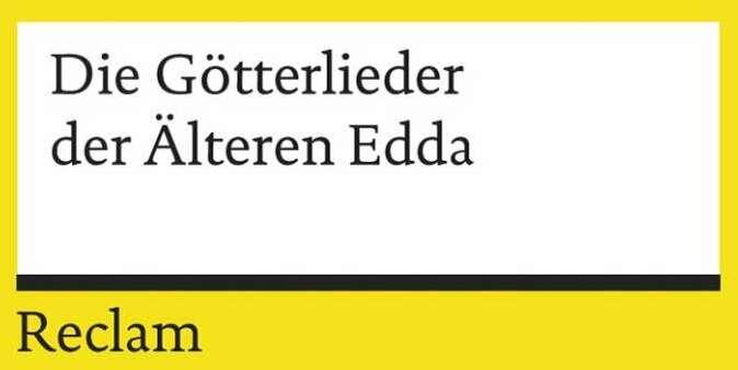 Produktbild Die Götterlieder der Älteren Edda (Deutsch, Arnulf Krause, 2014)