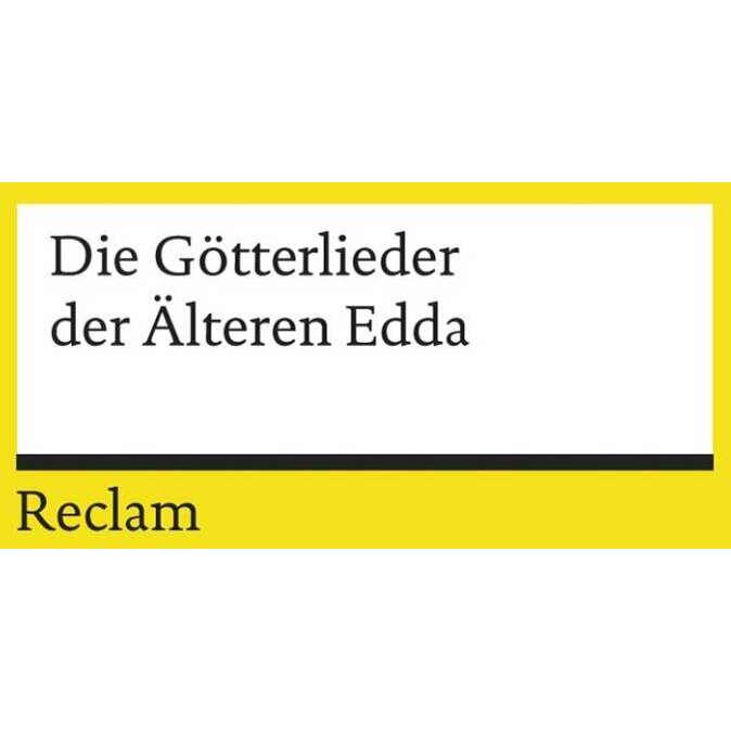 Die Götterlieder der Älteren Edda, Belletristik von Arnulf Krause