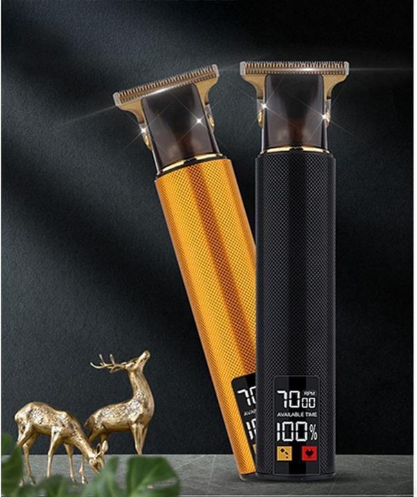 Hoco Consumer electronics OEM Hair clipper with display LED and replacable combs T9 orange