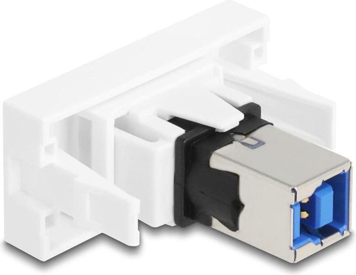 Produktbild Delock Easy 45 Modul USB 5 Gbps Typ-A Buchse zu USB 5 Gbps Typ-B Buchse weiss (USB 3.2 Gen 1)