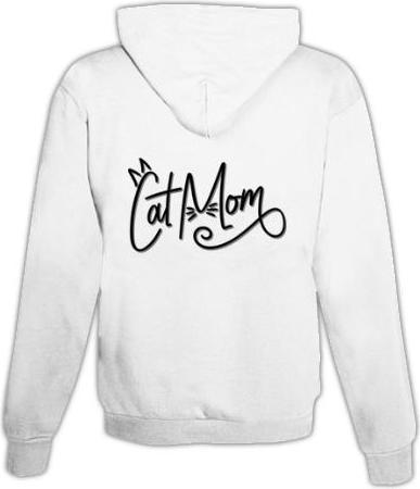 Produktbild Schwesternuhr Hoodie Cat Mom Unisex (XL)
