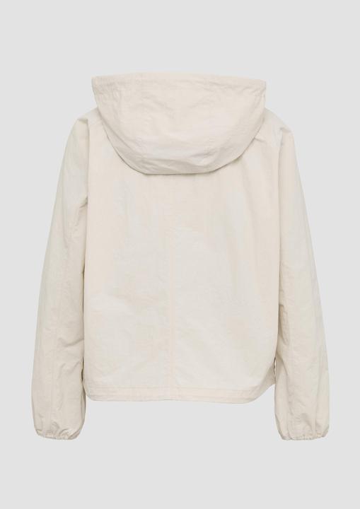 Actual product image S.Oliver Outdoor-Jacke Leichte Outdoor-Jacke im Relaxed Fit mit Fledermausärmeln und Kapuze (XL)