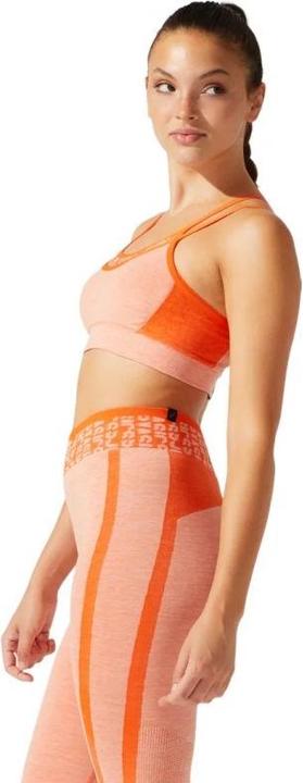 Actual product image ASICS Performance Asics Cropped Logo Seamless Bra 2032B791-800 - S (S)