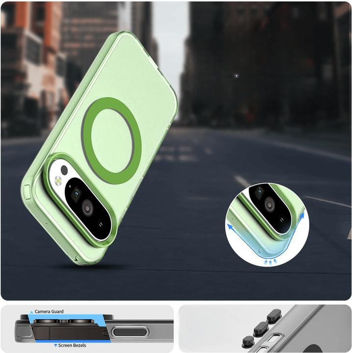 Produktbild Cover-Discount Google Pixel 10 Pro XL - Acryl-Handyhülle mit Magnet und Farbakzent (Google Pixel 10 Pro XL)