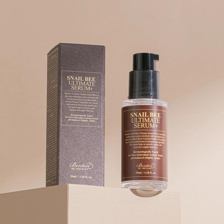 Immagine prodotto Benton Siero Definitivo Dell'Ape Lumaca + (35 ml, Crema 24h)