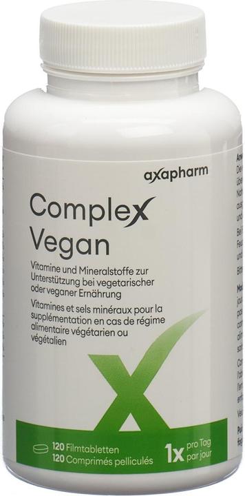 Actual product image Complex Vegan Filmtabl (120 Piece, Pills, 222 g)