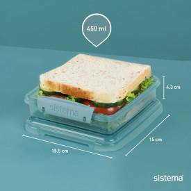 Actual product image Sistema Sandwich box