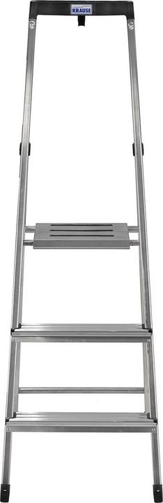 Immagine prodotto Krause Scala pieghevole di sicurezza argento (Gradino pieghevole, 45 cm)
