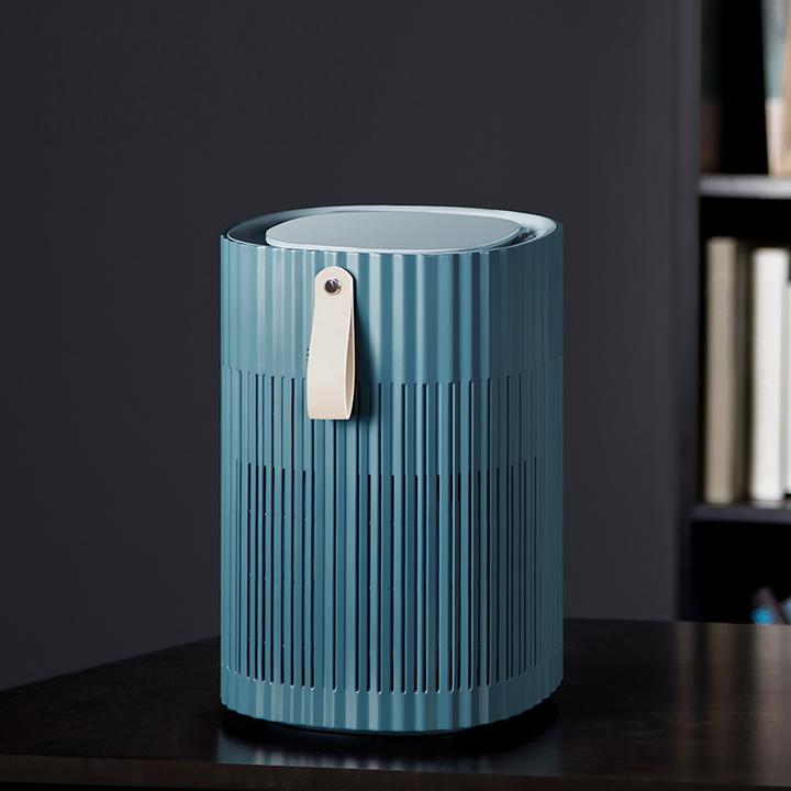 Actual product image AirExchange 150-T Staalblauw | Luchtreiniger 40m | HEPA H13 filter, Koolstoffilter en UV-C lamp | Beschermt met (40 m²)