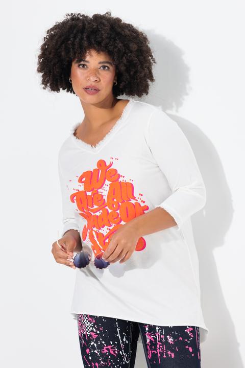 Immagine prodotto Angel of Style T-Shirt, A-Linie, Statement-Druck, offenkantig (58)