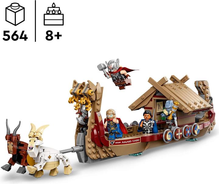 Produktbild LEGO Das Ziegenboot (76208, LEGO Marvel)
