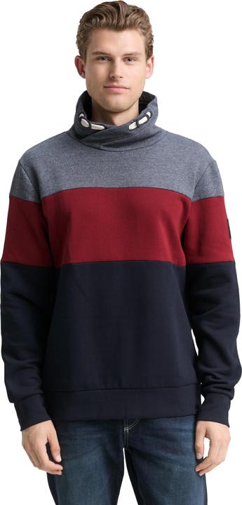 Produktbild Tom Tailor Snood Sweatshirt with Colour Blocking (L, M)