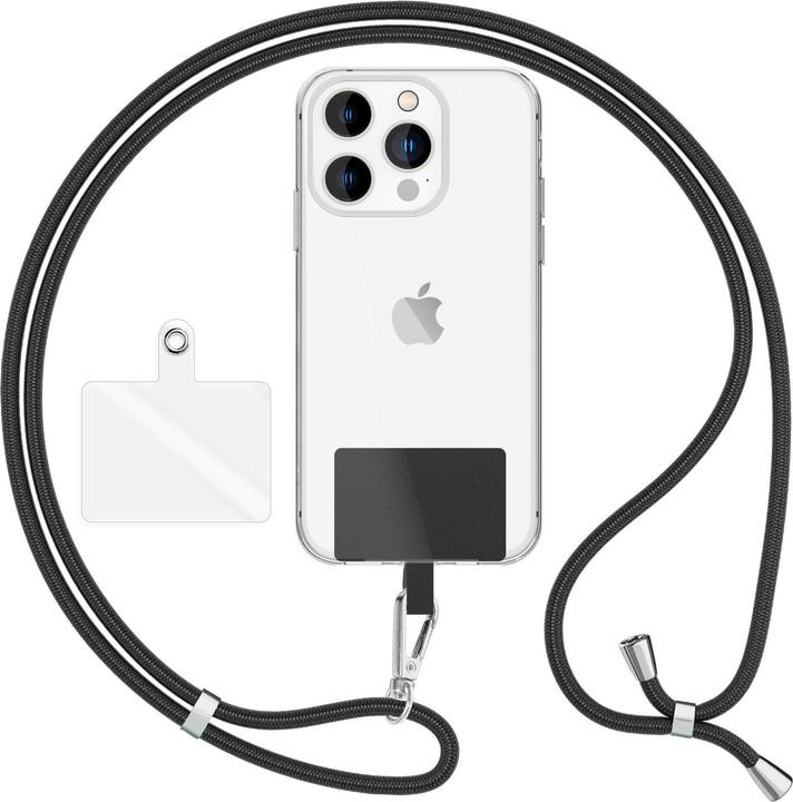 Actual product image Nalia Universal mobile phone necklace with pad