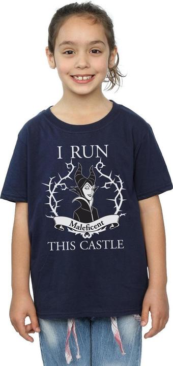Produktbild Maleficent Mädchen I Run This Castle TShirt aus Baumwolle (140, 146)
