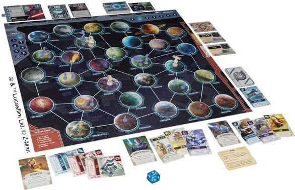 Produktbild Star Wars The Clone Wars (Pandemic System Game) (Englisch, 1 - 5 Spieler)