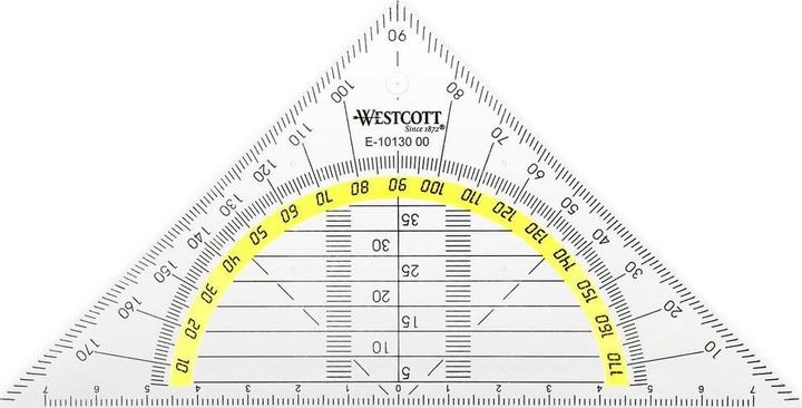 Image du produit Westcott Triangle de géométrie (14 cm)