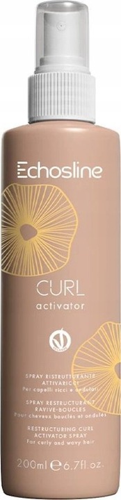 Echosline Curl Curl Activator For Curly And Wavy Hair Spray 200Ml (200 ml)
