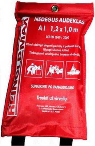 Actual product image Reinold Max AI covered fire