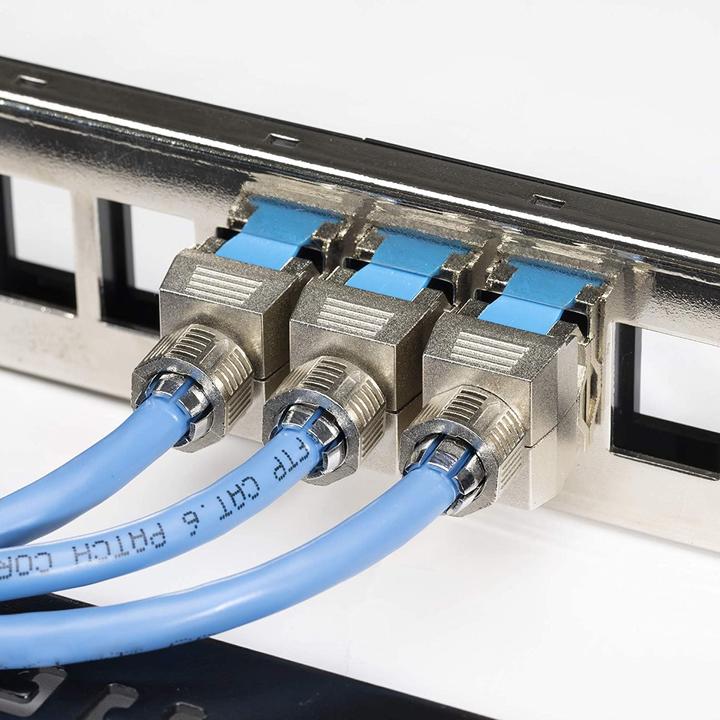 Produktbild Kwmobile Keystone Modul für CAT 8 Kabel (24pcs)