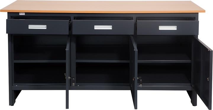 Produktbild Jet-Line Werkbank GROSNY 170 cm anthrazit (120 cm, 60 cm)