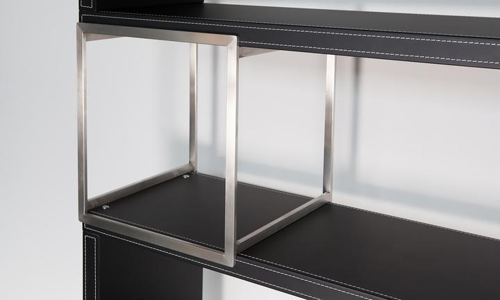 Produktbild Jet-Line Aktenschrank Pavia Lederoptik