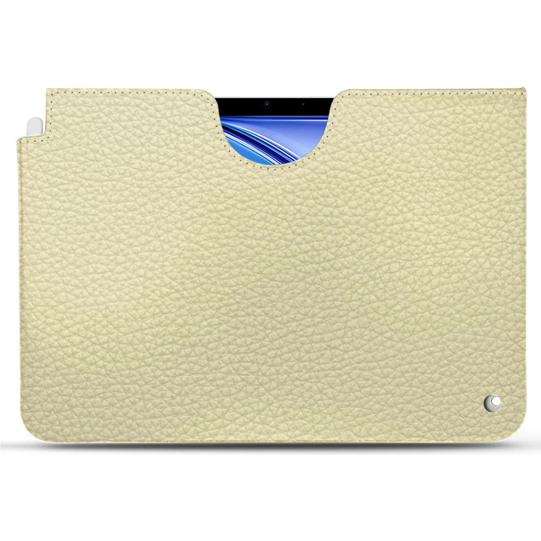 Noreve Lederschutzhülle (iPad Air 2020 (4. Gen), iPad Air 2022 (5. Gen)), Tablet Hülle, Beige