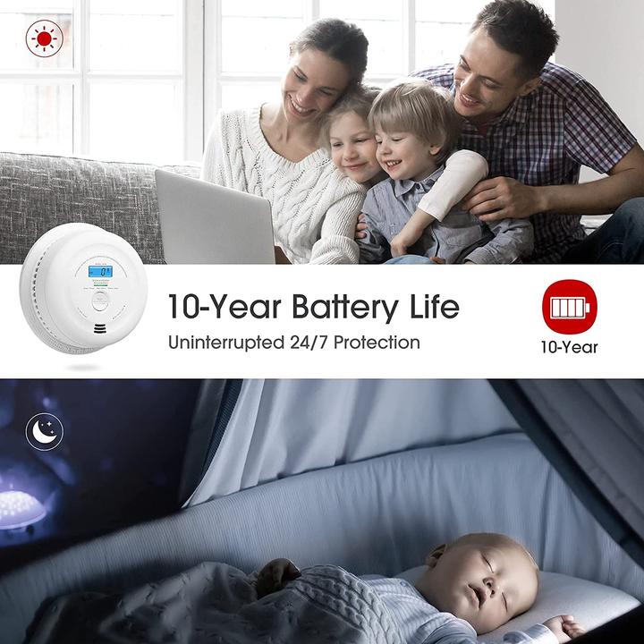 Actual product image X-Sense Smoke and carbon monoxide detectors