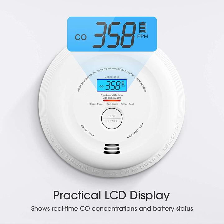 Actual product image X-Sense Smoke and carbon monoxide detectors
