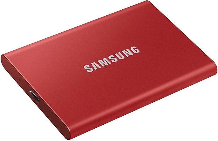 Produktbild Samsung External Hard Drive SSD | | T7 | 2TB | USB 3.2 | Write Speed 1000 MBytes / sec | Read Speed (2 TB)