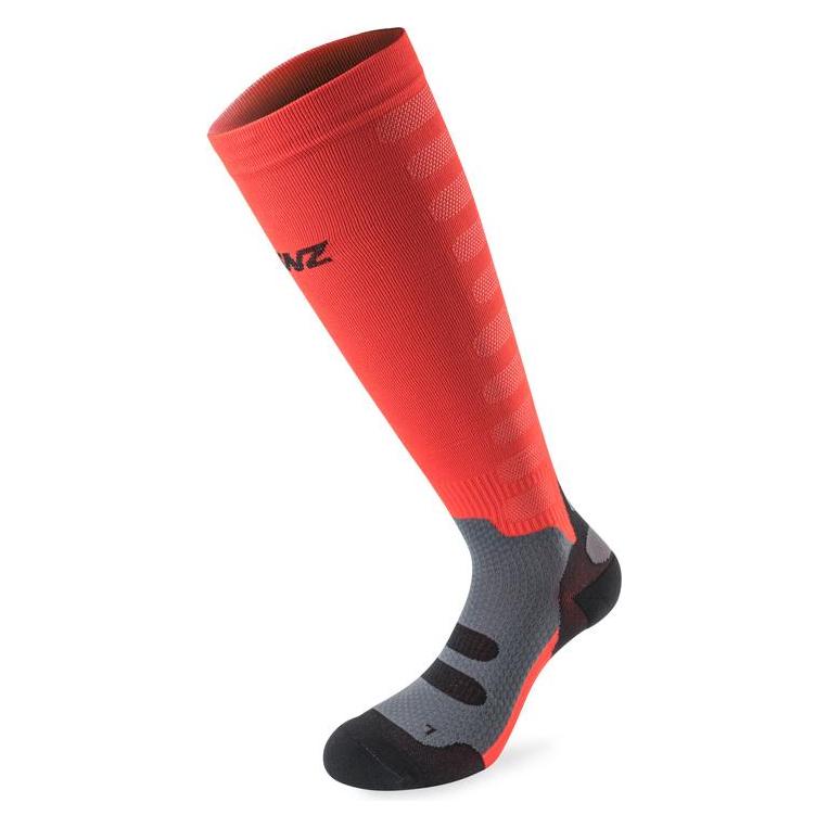 Lenz, Unisex, Sportsocken, Compression 1.0, Rot