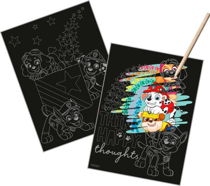 Produktbild Paw Patrol Scratch Stationery Set